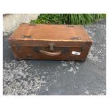 Vintage Leather Suitcase