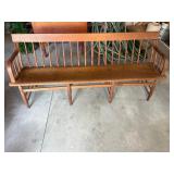 Vintage Wooden Armchair