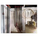 Set of Heavy-Duty Pipe Clamps