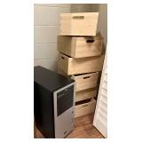 IKEA Wood Storage boxes