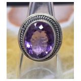 Amethyst Sterling