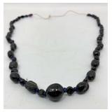 Sassanian Islamic Garnet & Glass Necklace