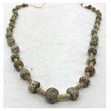Ancient Near Eastern Spotted Stone Necklace