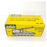 Vintage Solido 219 Chasseur de Char M41 Tank Destroyer w/ Original Box