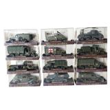 Lot of 12 Overlord 89 Edition Limitée Military Vehicle Model