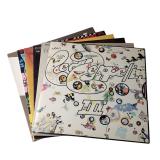 Lot of 6 Vintage Rock Music Vinyl Records