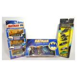 Boxed Batman Die-Cast Vehicle Lot Corgi Batmobiles + Batman Forever