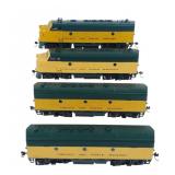 4 Atlas Athearn Chicago & North Western 4072 A & B 4073 A & B