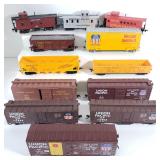 Assortment Of Santa Fe Freight Cars,Gondolas & More