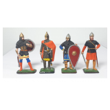 Imported From Russia Four Medieval Viking Warrior