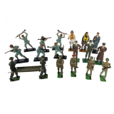 Britain D-Day Soldiers, Medics, delPrado & Blue-Box WWII Figures