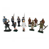 Assortment Of WWII Military Figures, German Soldiers