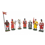 Assortment Of Russian Made Russian Figures, 8