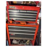 Lot # 9 - Craftsman Tool Chest & Rolling Cabinet – Loaded w/ Tools