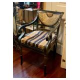 Black and gold chair