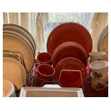 Vintage original rose Fiesta Dinnerware