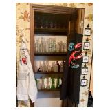 Old bottle collection, old soda bottles