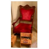 Stool , platform rocker