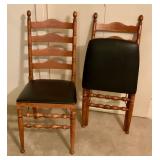 Ethen Allen folding chairs