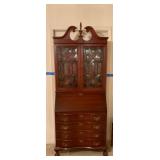 Mahogany secratary cabinet