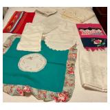 Vintage table linens