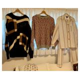 Vintage sweaters and pajamas