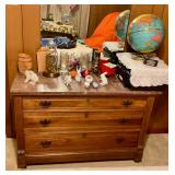 Marble topped dresser