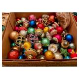 Glass ornaments 