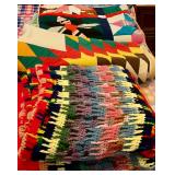 Afghans hand crocheted 