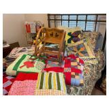 Hand crafted quilts