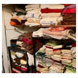 Linens towels, sheets