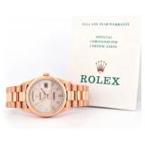 Rolex President with papers