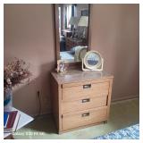 Nightstand w/ Mirror