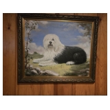 Sheepdog Painting