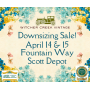 April Downsizing Sale In Scott Depot Just Off Teays Valley Road!