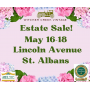 Join Us In St. Albans For A Marvelous May Estate Sale!