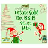 Join Us For A Holiday Estate Sale In Nitro! House Is FULL! Tons Of Holiday Decor & More!