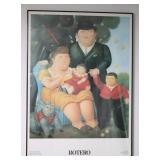 Fernando Botero Exhibition Poster