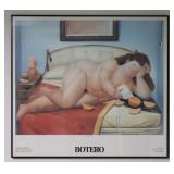 Fernando Botero Exhibition Poster