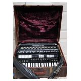 Vintage Iorio Accorgan Orchestra Accordion With Case 
