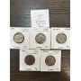 COIN MORGANS PEACE METEORITES DECL SIGNER AUTOGRAPH +