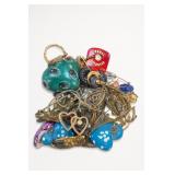 Assorted Heart and Charm Jewelry Group