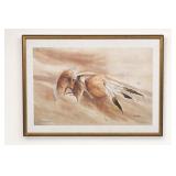 Framed Bird Print