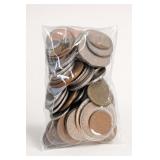Bag of Assorted Metal Tokens