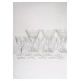 Clear Glass Stemware Assortment