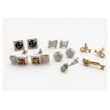 Assorted Cufflinks and Tie Bars Group