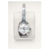 Silver-Tone Metal Wristwatch