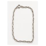 Silver-Tone Chain Bracelet