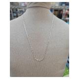 Silver-Tone Chain Necklace