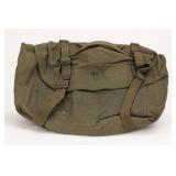 Olive Green Canvas Duffel Bag